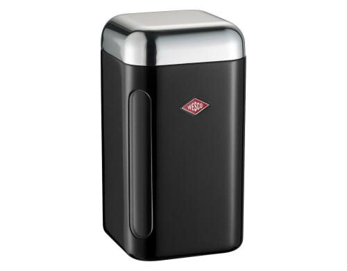 Wesco Vorratsdose Window 1.65l Schwarz HxLxB: 19.5x11x11cm, Acryl