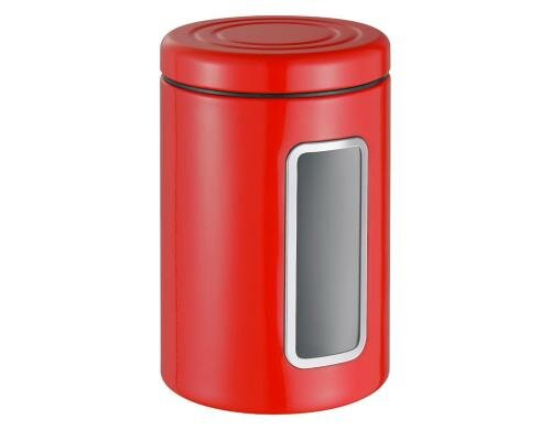 Wesco Vorratsdose Classic Line 2l Rot HxL: 18.9x12.5cm, Stahlblech pulv