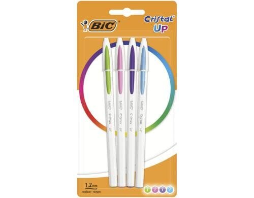 Bic Cristal Up Kugelschreiber assortiert, Pc à 4 Stk