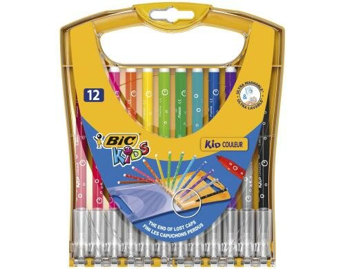 Bic Kids Couleurs Filzstifte assortiert, 12 Stück