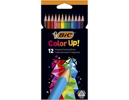Bic Color Up Farbstifte assortiert, 12 Stück