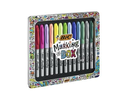 Bic Marking box Permanent Marker, assortiert, 15 Stk