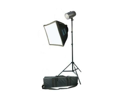 Dörr Studioblitz EcoLine 150 II Kit F 2x Blitz, 2x Softbox, 2x Stativ, 1x Tasche