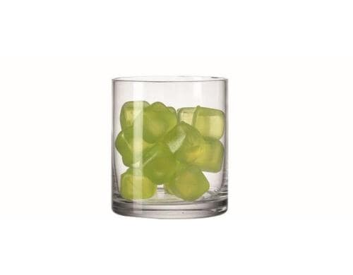 Leonardo Dose mit Eiswürfel 18tlg Fresco lemon, 1 Dose mit 18 Eisw. HxD: 24x6cm