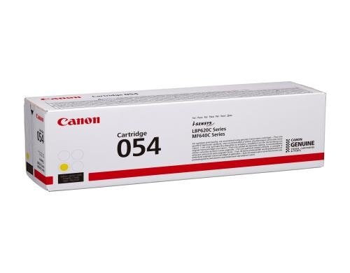 Canon Toner 054 Y, 3021C002 1200 Seiten, zu LBP623/621, MF645/643/641
