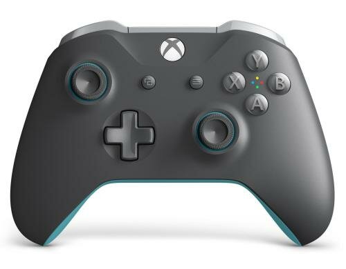Microsoft XboxOne Wireless Controller grey Grey/Blue