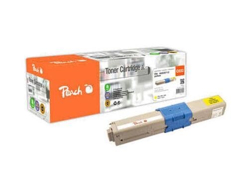 Peach Toner OKI 46508713 yellow 1500 Seiten, zu C332/MC363