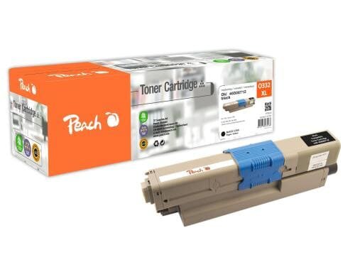 Peach Toner OKI 46508712 black 3500 Seiten, zu C332/MC363