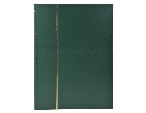 Exacompta Briefmarkenalbum Kunstleder, grün