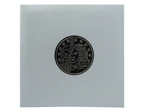 Exacompta Münzen Ordner 24,5x25cm Einband mit Prägung der Euro-Münze