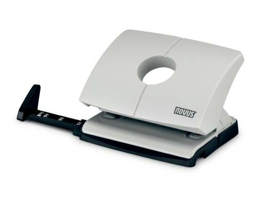 NOVUS B216 Locher grau Stanzleistung: 1.6 mm/16 Blatt