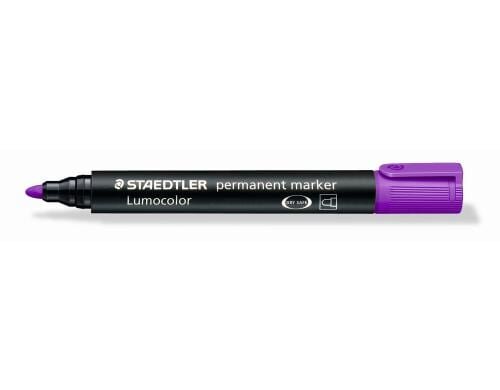 STAEDTLER 352 Marker Lumoc. perm. violett Strichstärke:ca.2mm, Schreibfarbe:violett