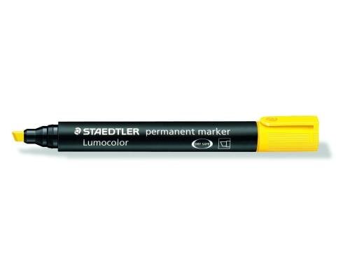 STAEDTLER 350 Marker Lumocolor perm. gelb Strichstärke:ca.2-5mm,Schreibfarbe:gelb