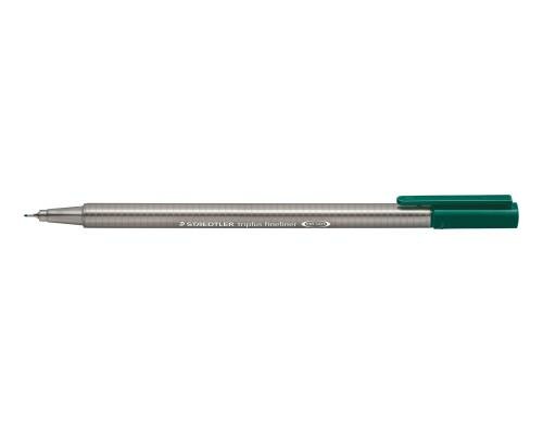 STAEDTLER 334 Fineliner triplus seegrün superfeine,metallgefasste Spitze,ca.0,3mm