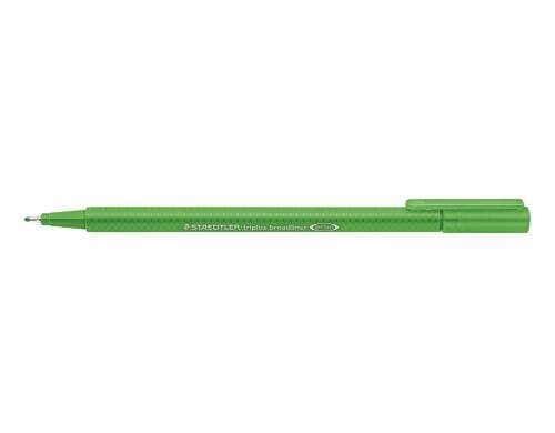 STAEDTLER 338 Broadliner triplus gelbgrün Rundspitze, 0,8 mm