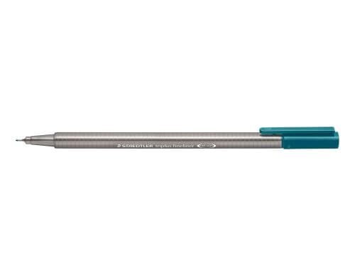 STAEDTLER 334 Fineliner triplus opalgrün superfeine,metallgefasste Spitze,ca.0,3mm