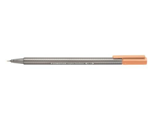 STAEDTLER Fineliner triplus 0,3mm Hellora superfeine,metallgefasste Spitze,ca.0,3mm