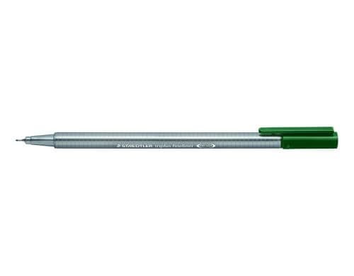STAEDTLER 334 Fineliner triplus 0,3 pale superfeine,metallgefasste Spitze,ca.0,3mm