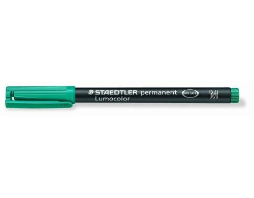 STAEDTLER 317 Folienstift Lumocolor M grün permanent,M-Spitze, ca. 1.0 mm,grün