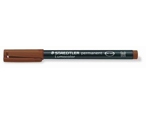 STAEDTLER 317 Folienstift Lumoc M braun permanent,M-Spitze, ca. 1.0 mm