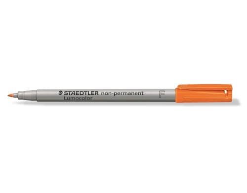 STAEDTLER 316 Folienstift Lumoc F orange nonpermanent,S-Spitze, ca. 0.6 mm