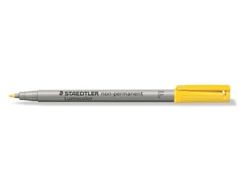 STAEDTLER 316 Folienstift Lumocolor F gelb nonpermanent,S-Spitze, ca. 0.6 mm