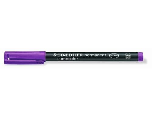 STAEDTLER 317 Folienstift Lumocolor M viole permanent,M-Spitze, ca. 1.0 mm,violett
