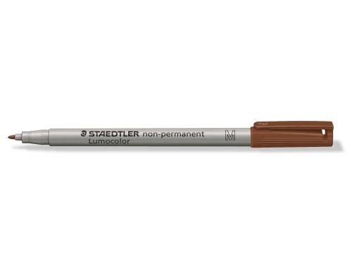 STAEDTLER 315 Folienstift Lumocolor M brau nonpermanent,M-Spitze, ca. 1.0 mm