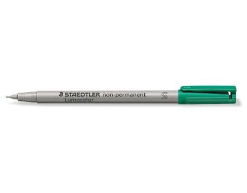 STAEDTLER 311 Folienstift Lumocolor S grün non-permanent,S-Spitze, ca. 0.4 mm