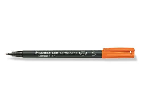 STAEDTLER 313 Folienstift Lumocolor S oran permanent, S-Spitze, ca. 0.4 mm
