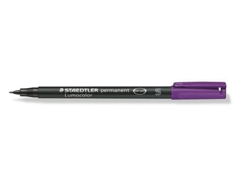 STAEDTLER 313 Folienstift Lumocolor S viol permanent, S-Spitze, ca. 0.4 mm