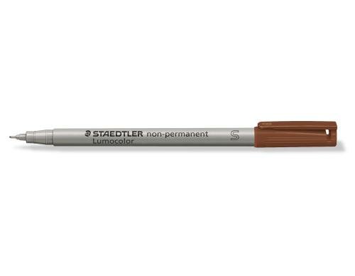 STAEDTLER 311 Folienstift Lumoc S braun non-permanent,S-Spitze, ca. 0.4 mm