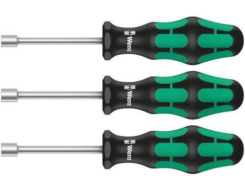 Wera 395 HO/3 Sanitär Steckschlüssel 3-Stk. Schraubendrehersatz