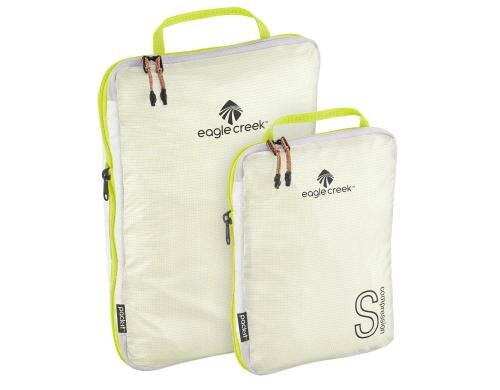 eagle creek Pack-It Spct Tech ComprCube Set S/M, white/strobe