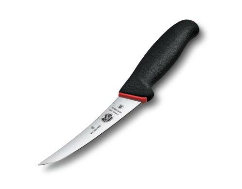 Victorinox Fibrox Dual Grip Ausbeinmesser gebog., schmale, flex.Klinge, 12 cm