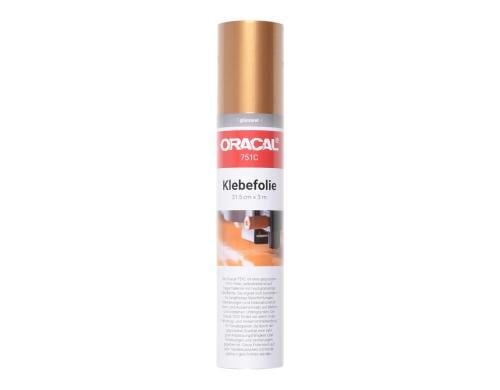 Orafol Vinylfolie Oracal 751 gold metallic 30.5 cm x 3 m