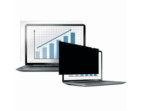 Fellowes Privascreen 14.1 4:3 Verdunkelt das Bild bei Seitenansicht