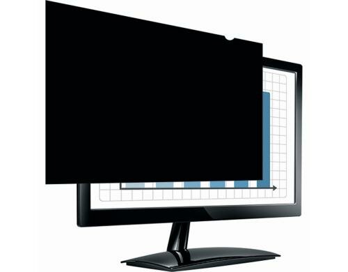 Fellowes Privascreen 18.5 16:9 Verdunkelt das Bild bei Seitenansicht