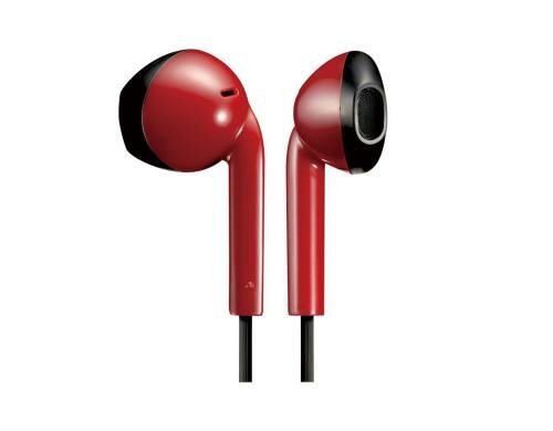 JVC HA-F19M In-Ear mit Mikro In-Ear, mit Mikro, Rot Schwarz