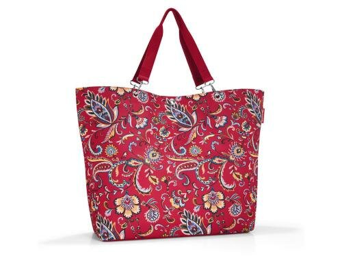 Reisenthel Einkaufstasche Shopper XL 35 l paisley ruby,  68 x 45.5 x 20 cm