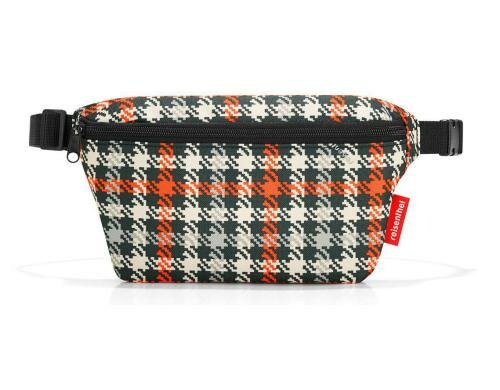Reisenthel Bauchtasche beltbag S glencheck red, 28 x 13.5 x 5 cm