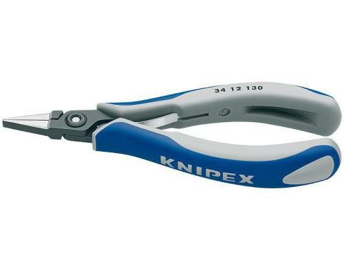 Knipex Präzisions-Elektr.-Greifzange 135mm flache, breite Backen