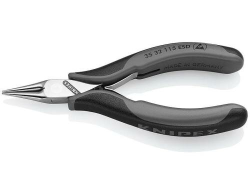 Knipex Elektronik-Greifzange ESD 115 mm flache Baken