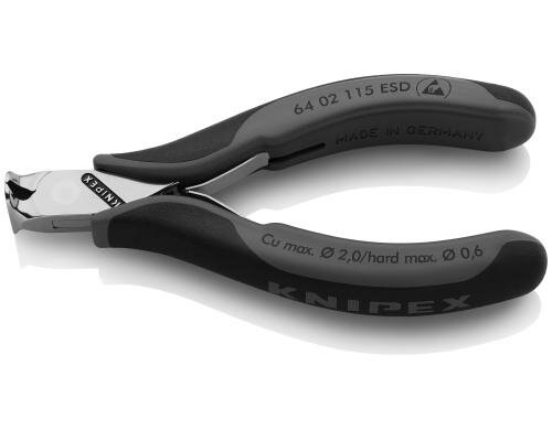 Knipex Elektronik-Vornschneider ESD 115 mm spiegelpoliert