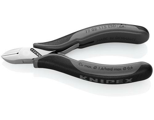 Knipex Elektronik-Seitenschneid. ESD 115 mm spiegelpoliert