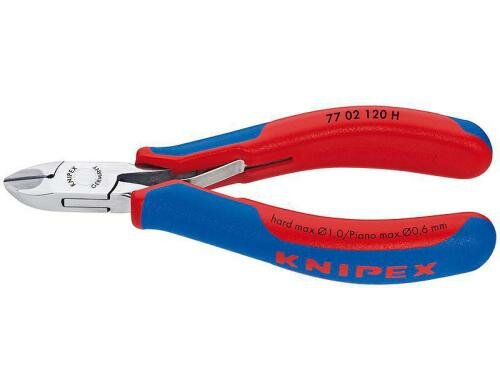 Knipex Elektronik-Seitenschneider 120 mm spiegelpoliert