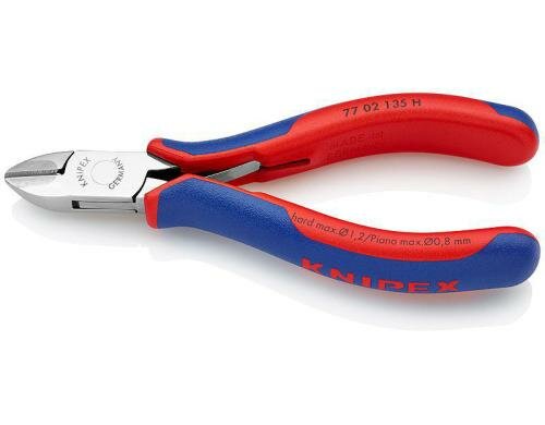 Knipex Elektronik-Seitenschneider 135 mm spiegelpoliert