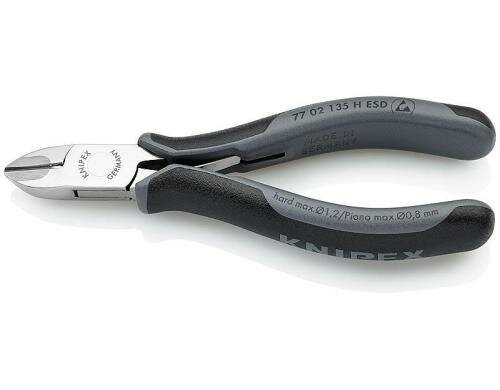 Knipex Elektronik-Seitenschneid. ESD 135 mm spiegelpoliert