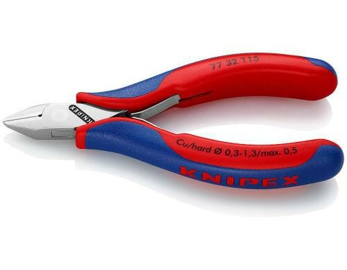 Knipex Elektronik-Seitenschneider 115 mm spiegelpoliert