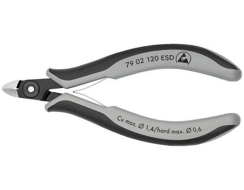 Knipex Präz.-Elektr.-Seitenschn. ESD 120 mm brüniert